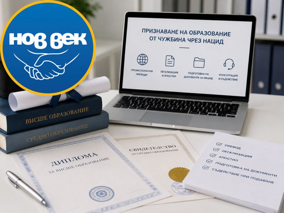 Признаване на чуждестранни дипломи и квалификации чрез НАЦИД